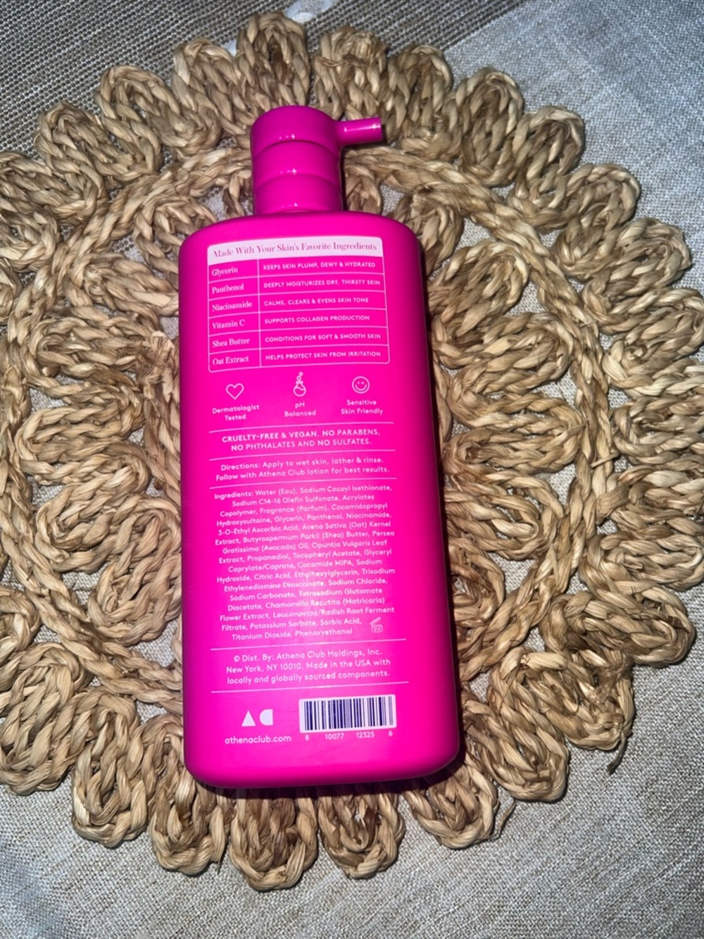 Athena Club Skin Replenishing Body Wash - Love Letter - 18 fl oz - Picture 4 of 4